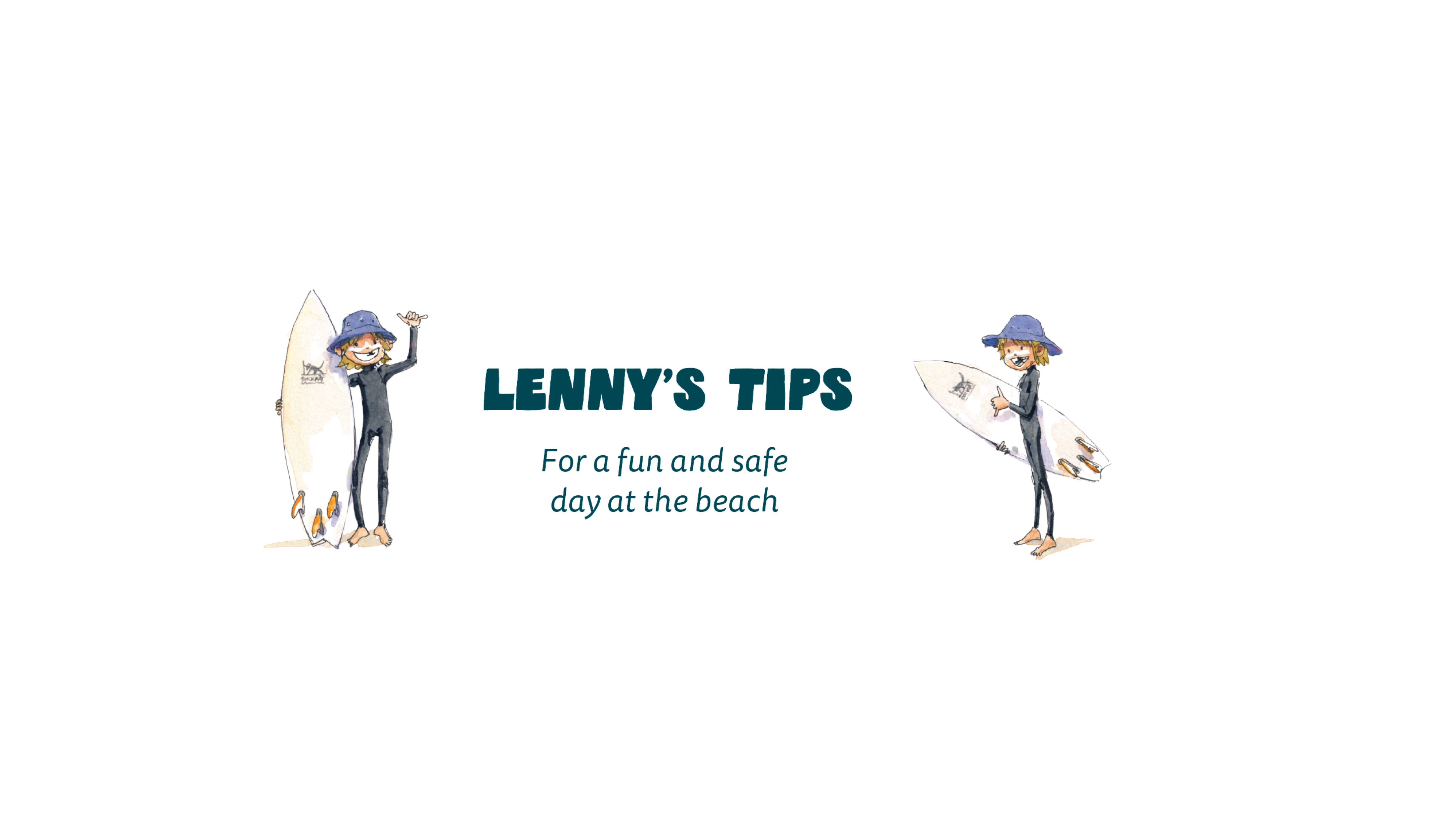 LENNY'S SAFETY TIPS (POSTER PDF for download)