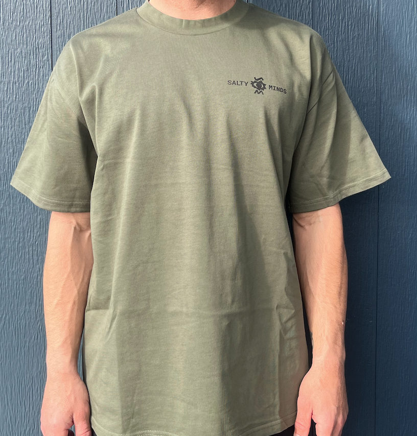The Salty Tee — Heavyweight 100% Cotton